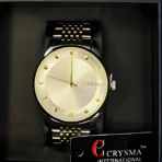 Crysma CRL-80549 – Elegant Dual-Tone Craftsmanship