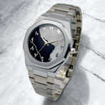 CRYSMA CRL 812 AXEN – Arabic Acrylic Aura Chain Watch for Men