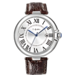 TOMI T-075 – Classic Round Dial Leather Strap Watch for Men - Image 4