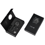 TOMI T-304 – Stylish Black Chain Analog Watch for Men With Elegant Gift Box - Image 4