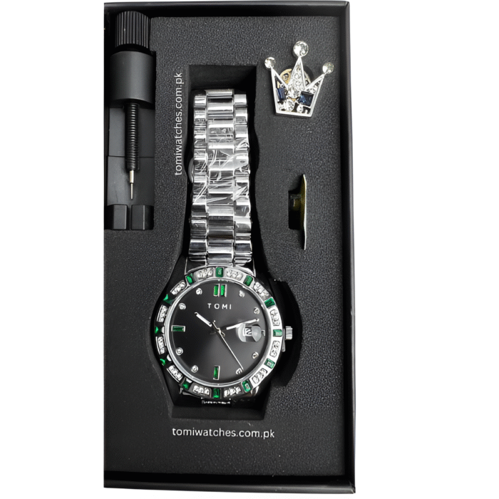 TOMI T-305 – Elegance in Every Second For Men's With Elegant Gift Box - Image 3