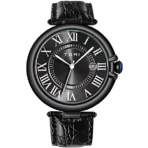 TOMI T-075 – Classic Round Dial Leather Strap Watch for Men - Image 3