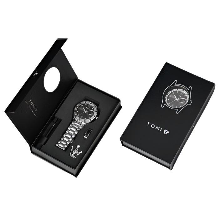TOMI T-305 – Elegance in Every Second For Men's With Elegant Gift Box - Image 4