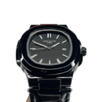 Patek Phillips PT757 – Elegant Square Dial Leather Strap Watch for Men - Image 3