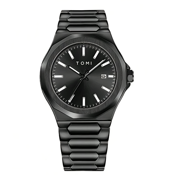 TOMI T-301 Men’s Analog Chain Watch With Elegant Gift Box - Image 2
